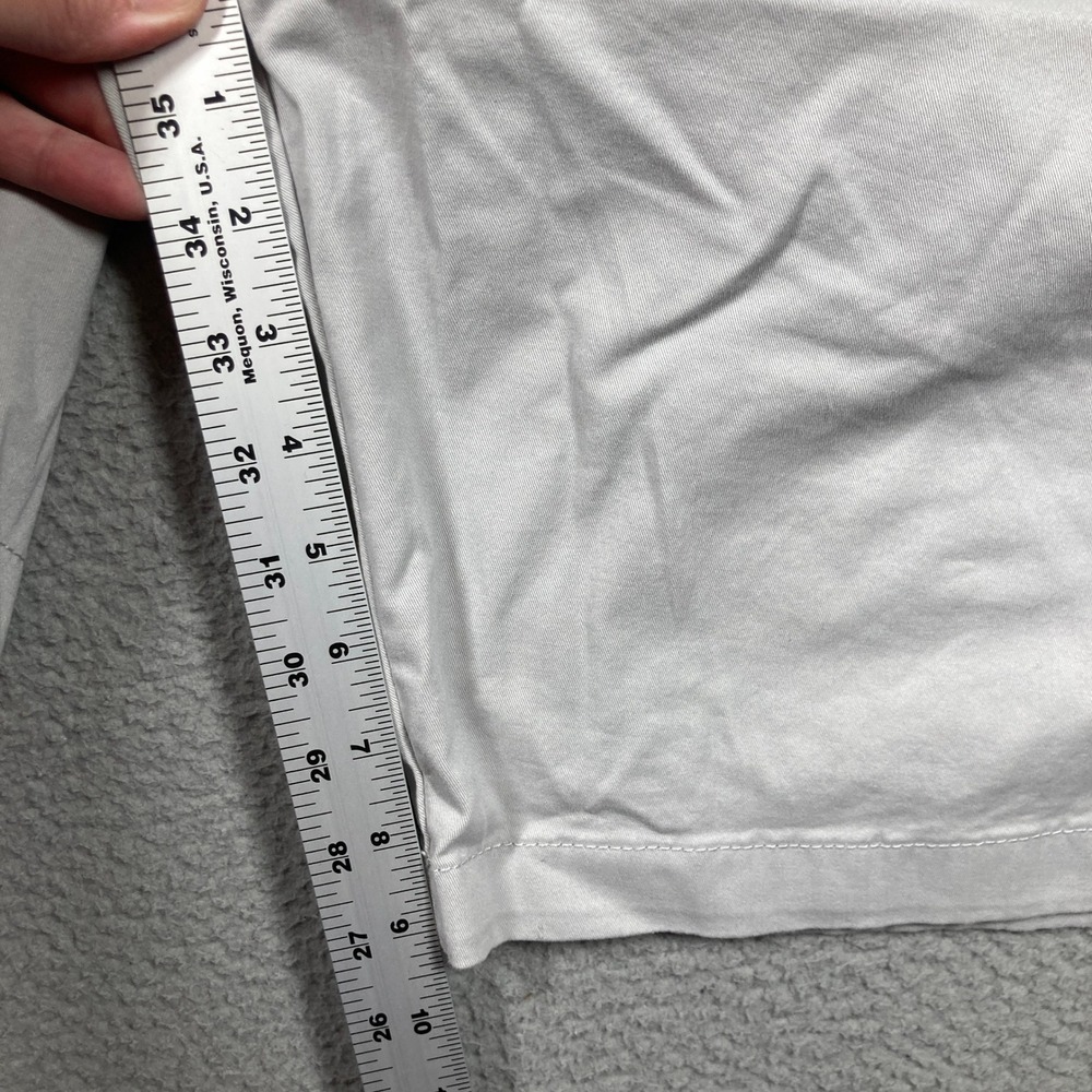 IZOD Saltwater Dockside Shorts Mens 33 NEW Beige Stretch Classic Fit Chino - Picture 4 of 10